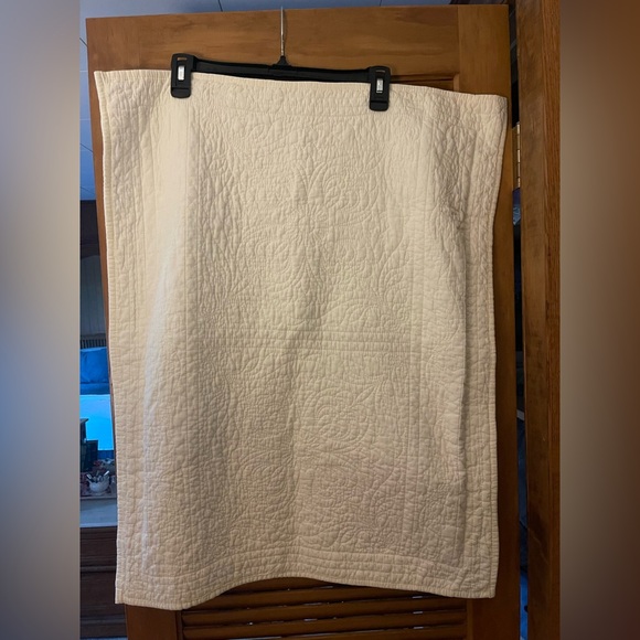 Home Classics Cotton Standard Shams Beige. Anna Collection Buying Two Together - Picture 1 of 6
